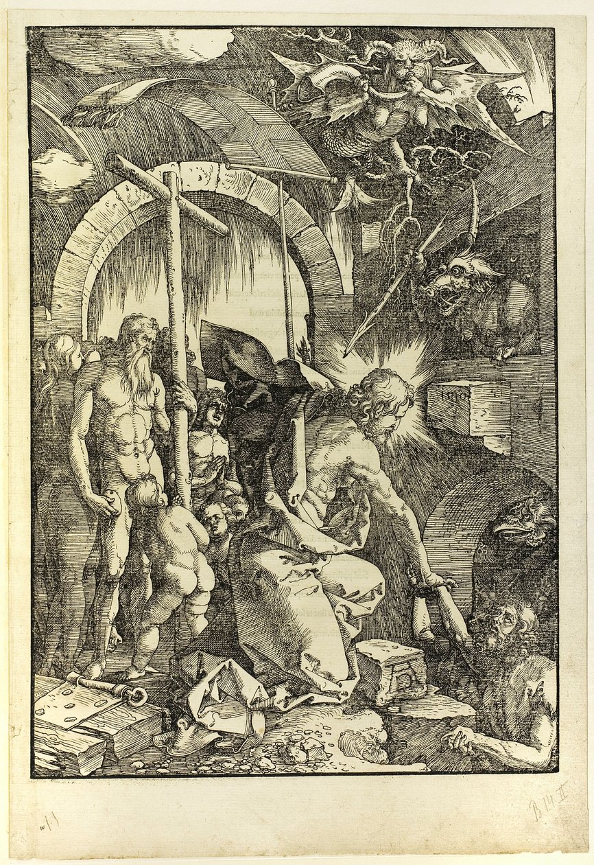 El descenso de Cristo al limbo, de La Gran Pasión de Albrecht Dürer