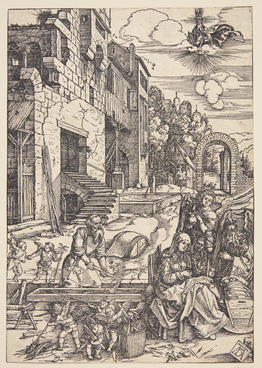 La Sagrada Familia en Egipto de Albrecht Dürer