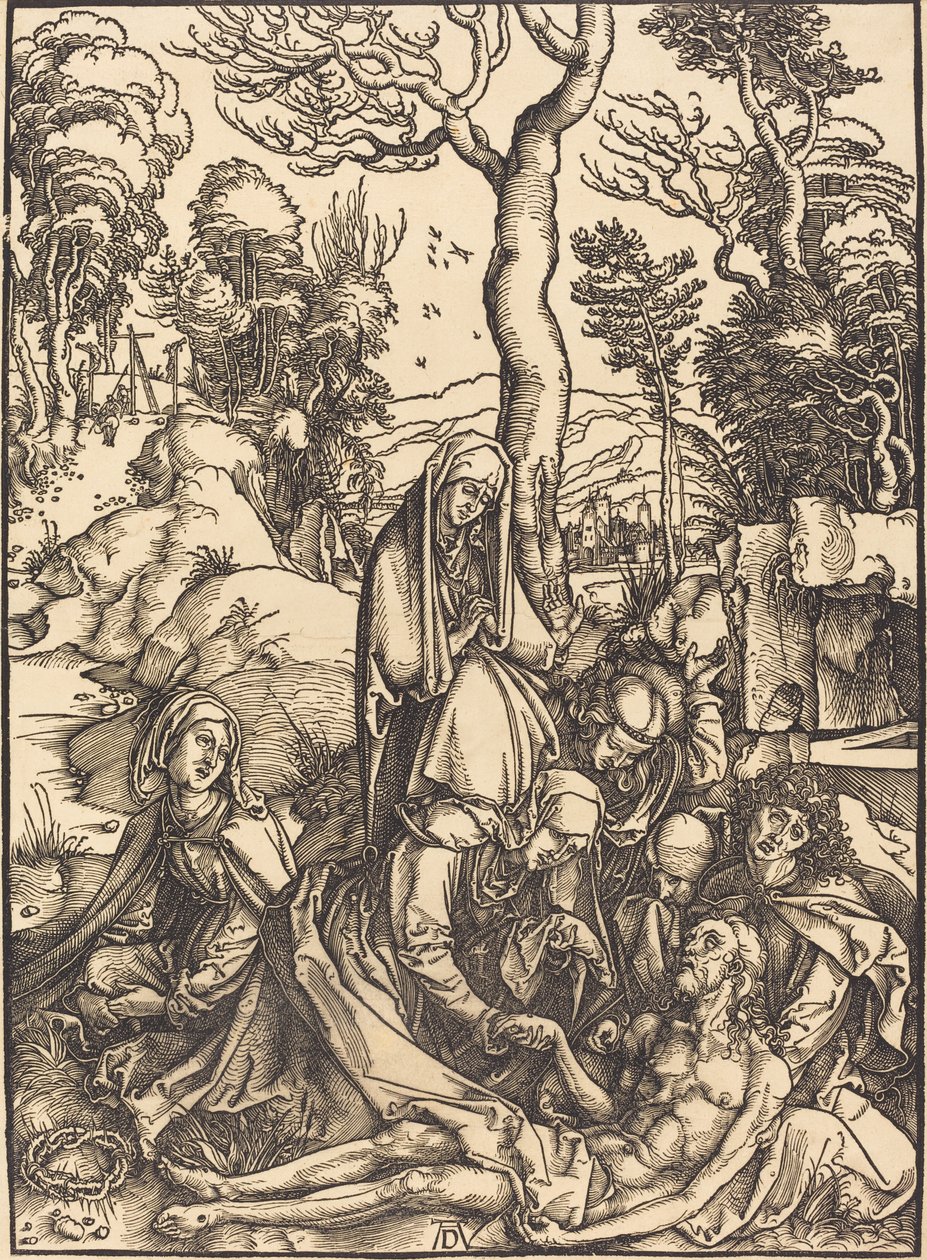 La lamentación de Albrecht Dürer