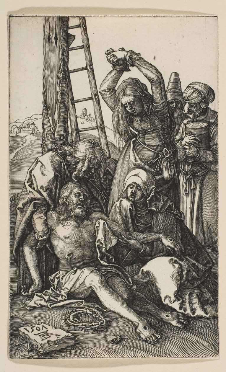 El Llanto, de La Pasión de Albrecht Dürer
