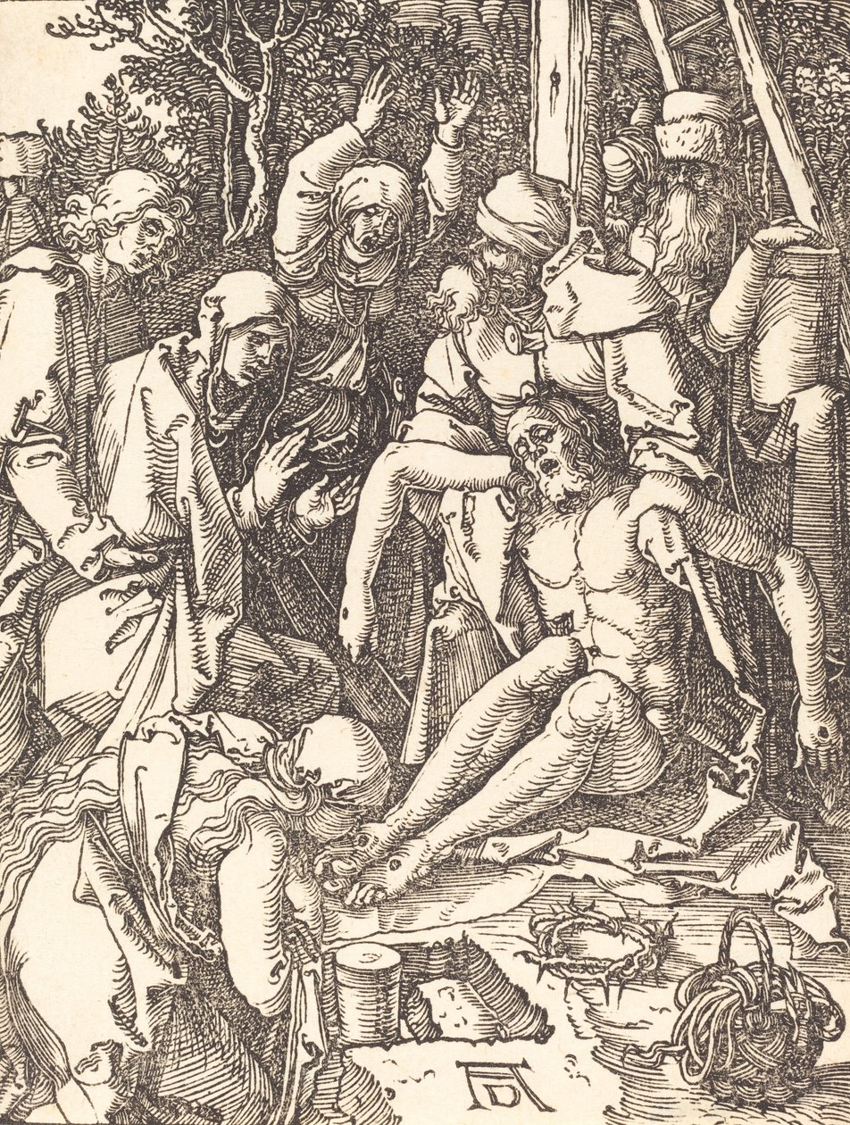 La Lamentación, probablemente c. 1509-1510 de Albrecht Dürer