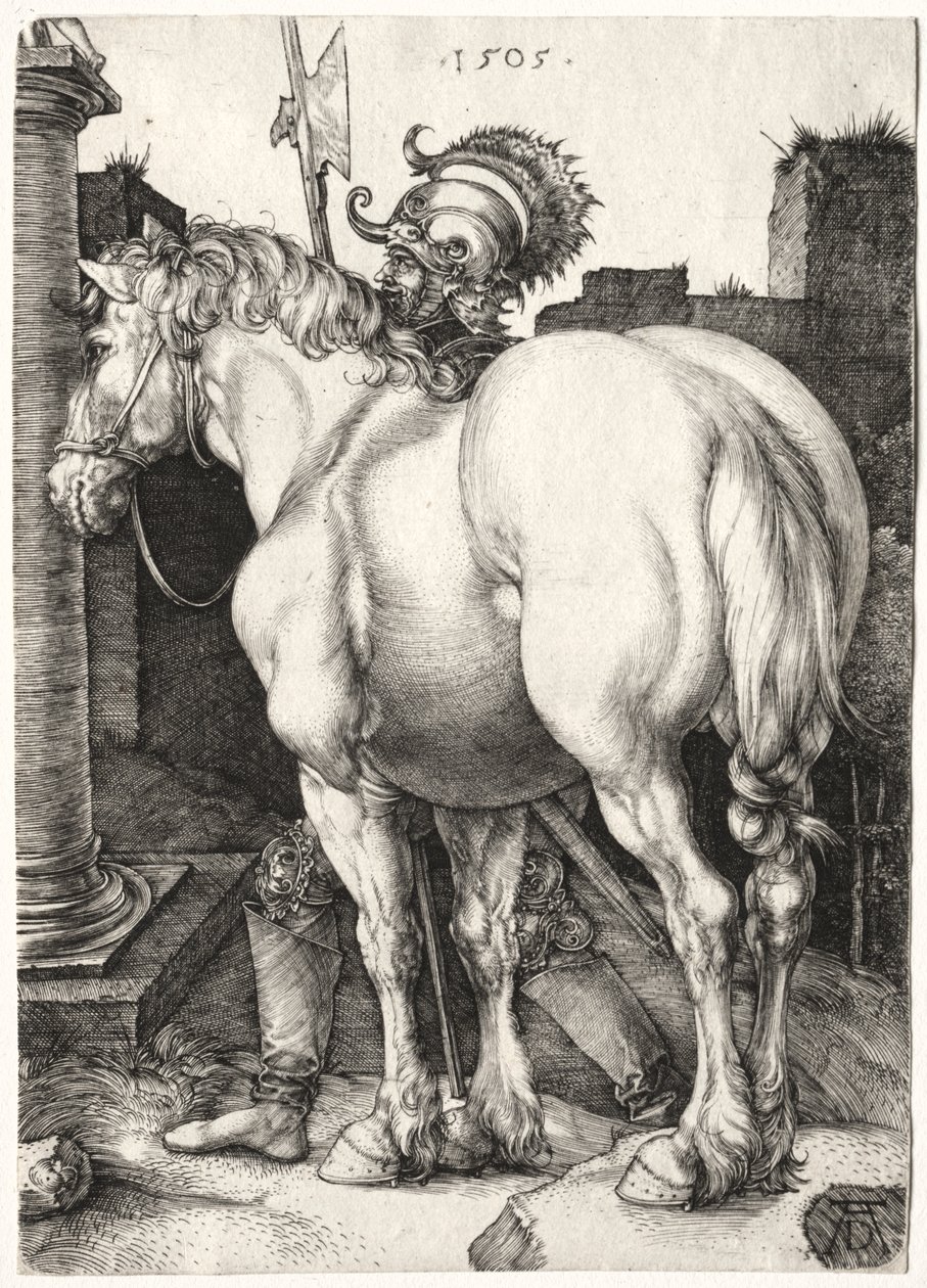 El caballo grande de Albrecht Dürer