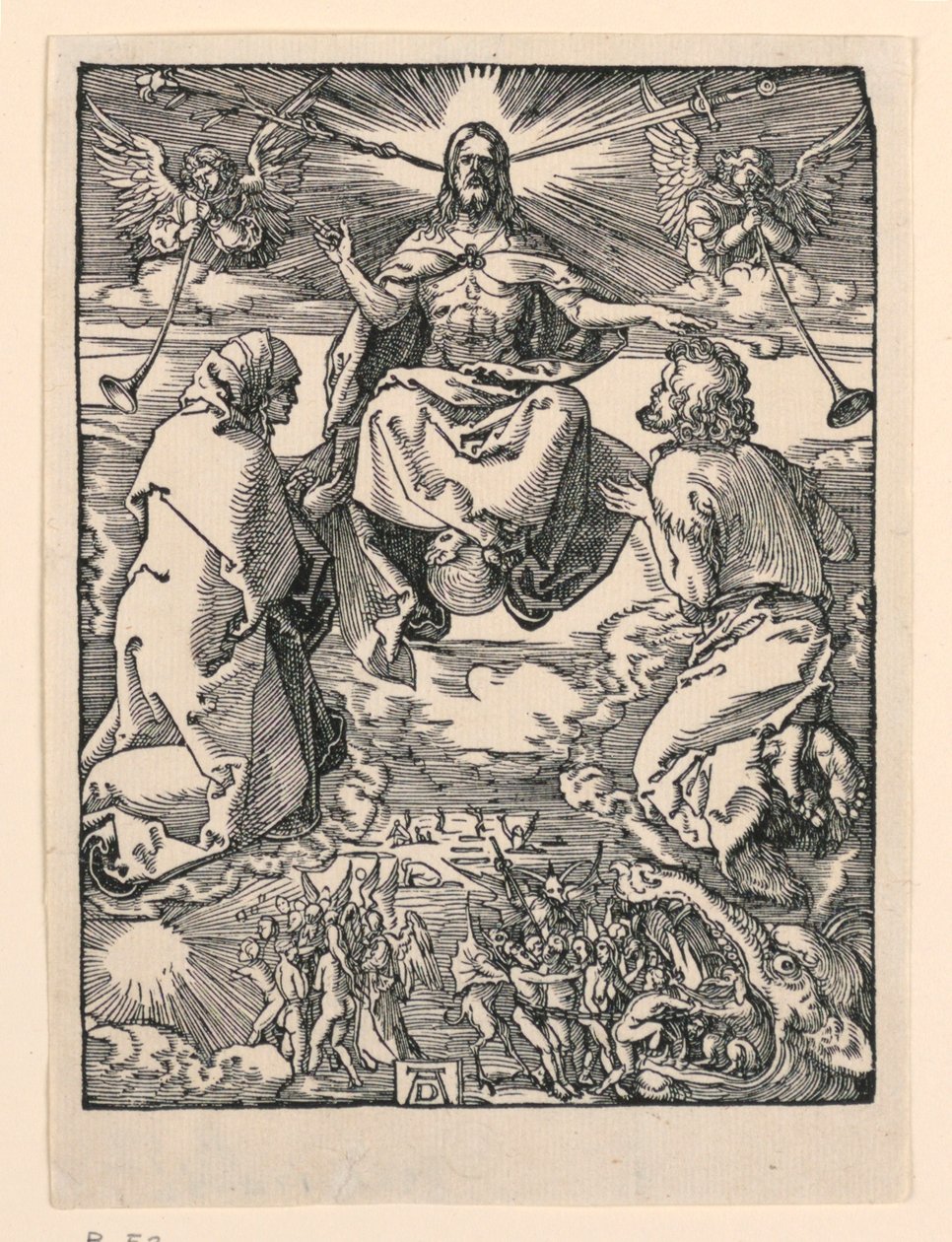 El Juicio Final, de la Serie La Pequeña Pasión de Albrecht Dürer