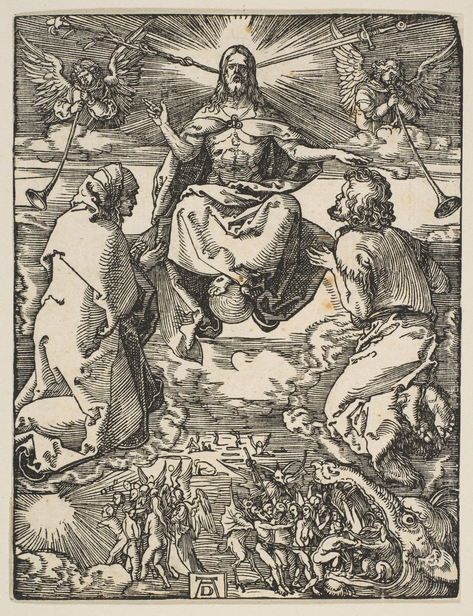 El Juicio Final, de La Pequeña Pasión, ca. 1510 de Albrecht Dürer