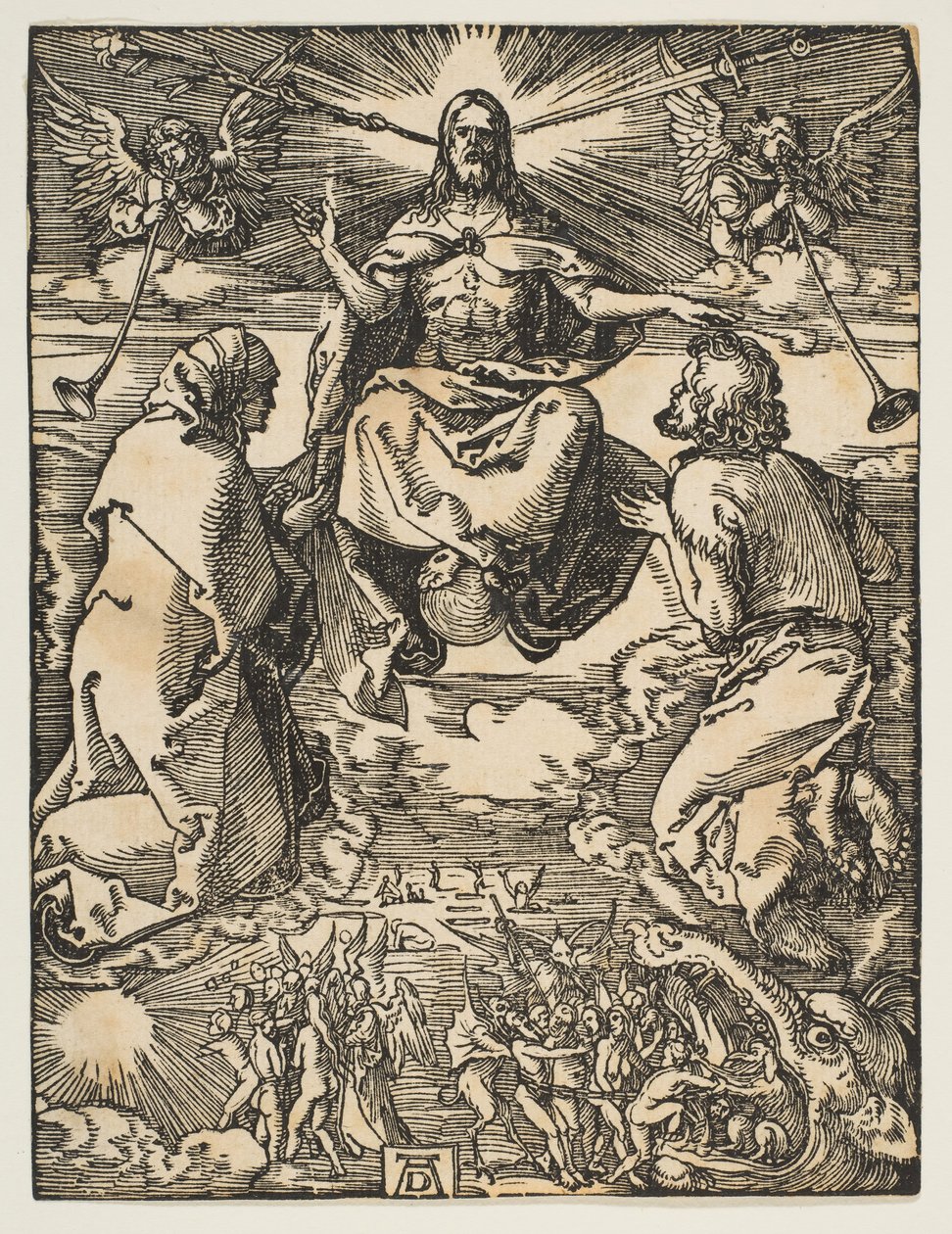 El Juicio Final, de La Pequeña Pasión, ca. 1510 de Albrecht Dürer