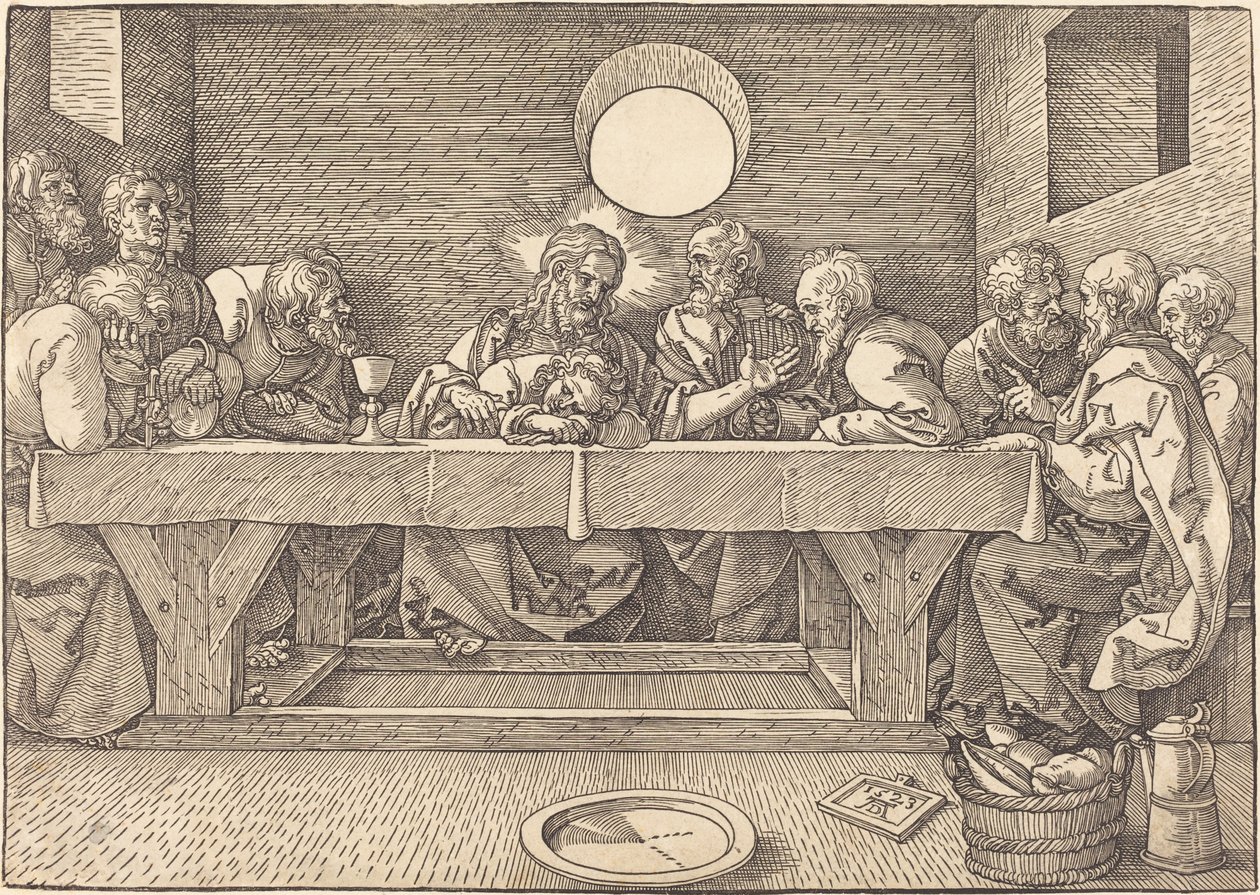 La última cena de Albrecht Dürer