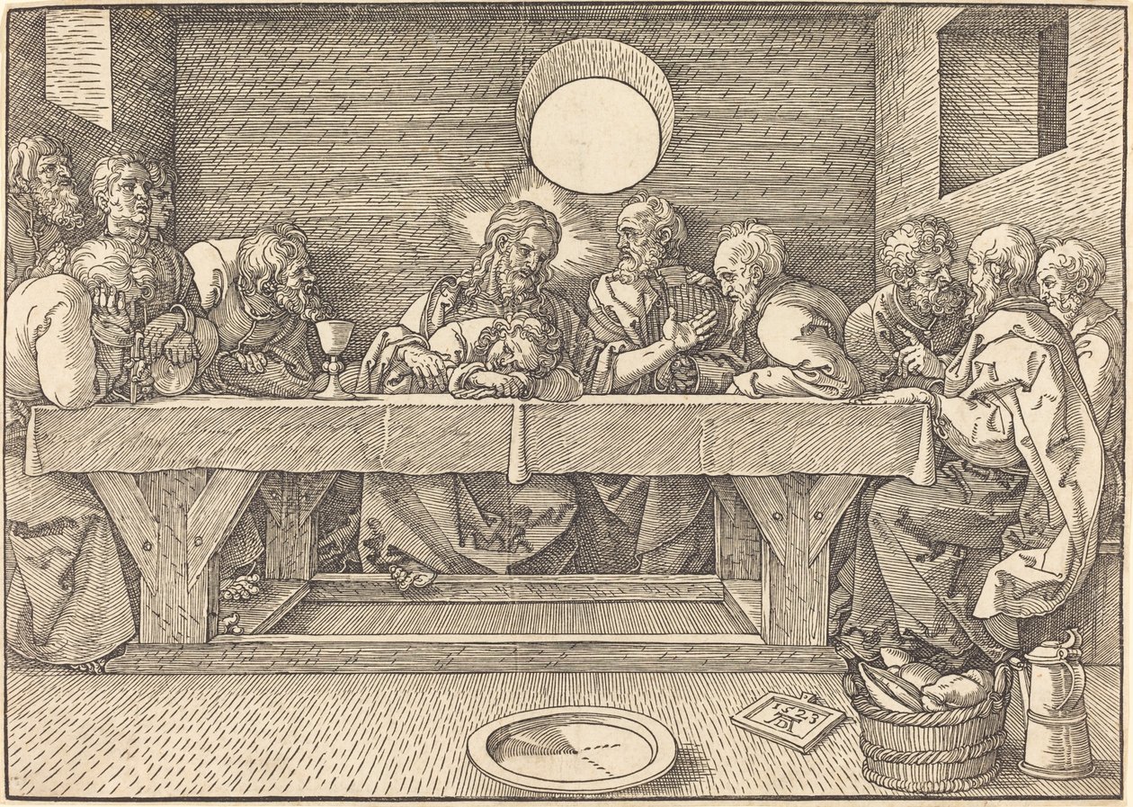 La última cena de Albrecht Dürer
