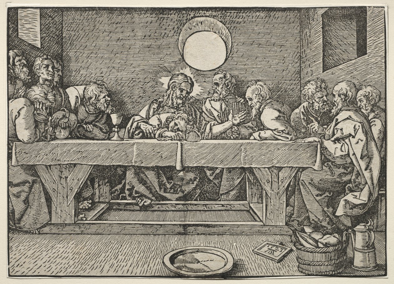 La última cena de Albrecht Dürer