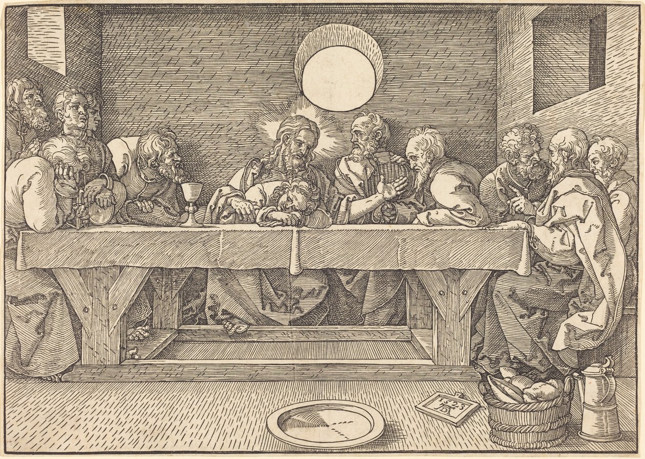 La última cena de Albrecht Dürer