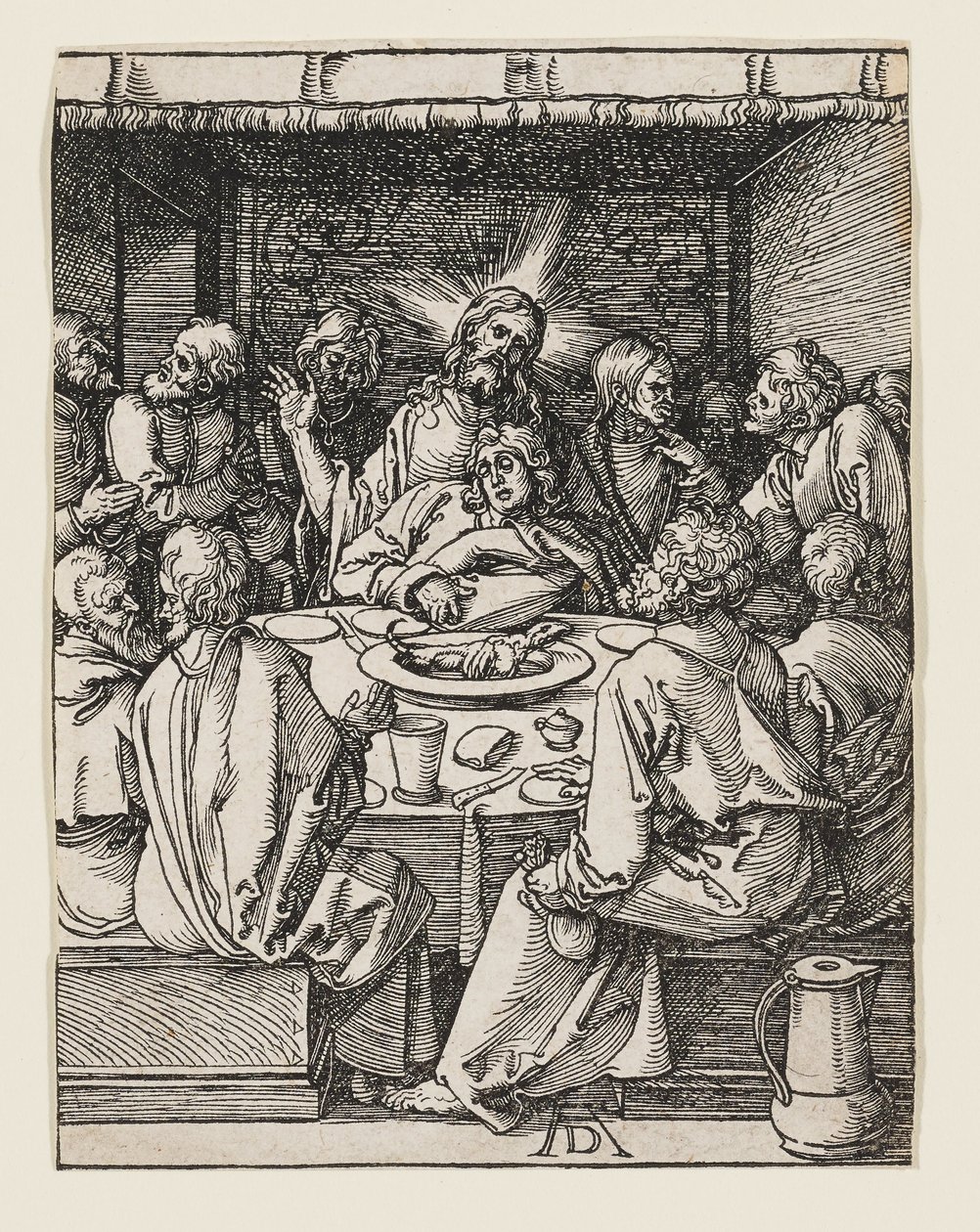 La última cena de Albrecht Dürer