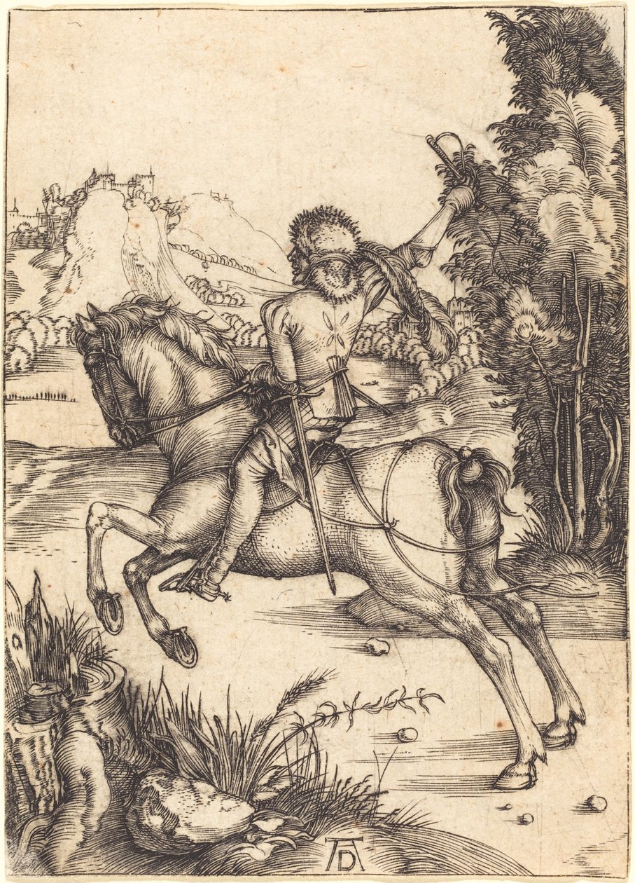 El pequeño mensajero de Albrecht Dürer