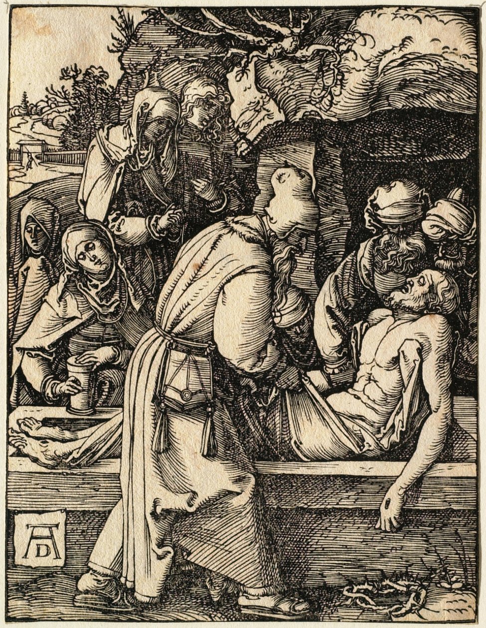 La pequeña Pasión: El descendimiento de Albrecht Dürer