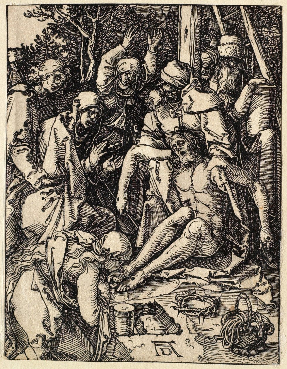 La Pequeña Pasión: La lamentación de Albrecht Dürer