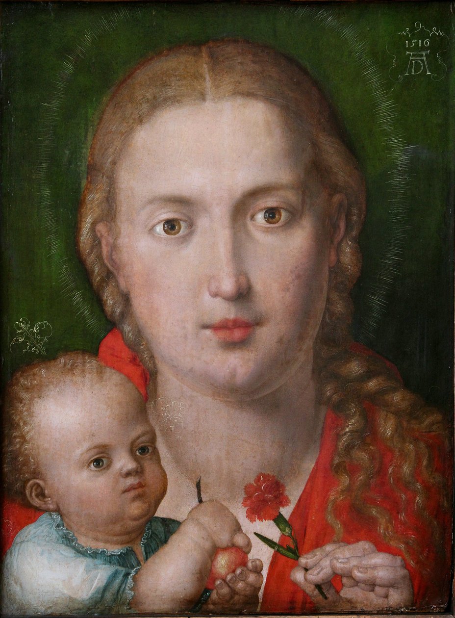 La Madonna del Clavel de Albrecht Dürer