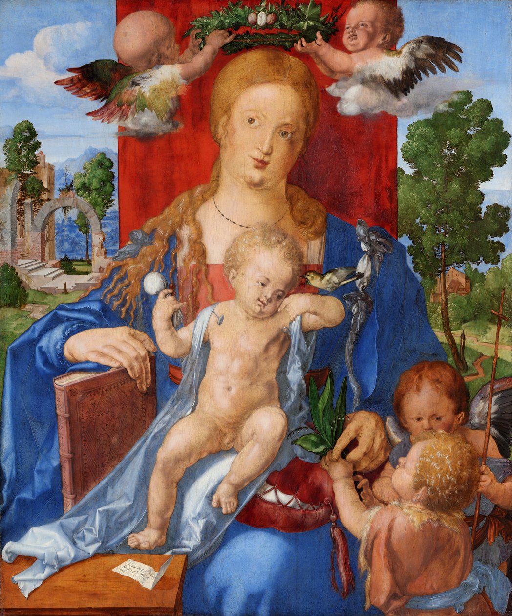 La Virgen con el Lúgano de Albrecht Dürer
