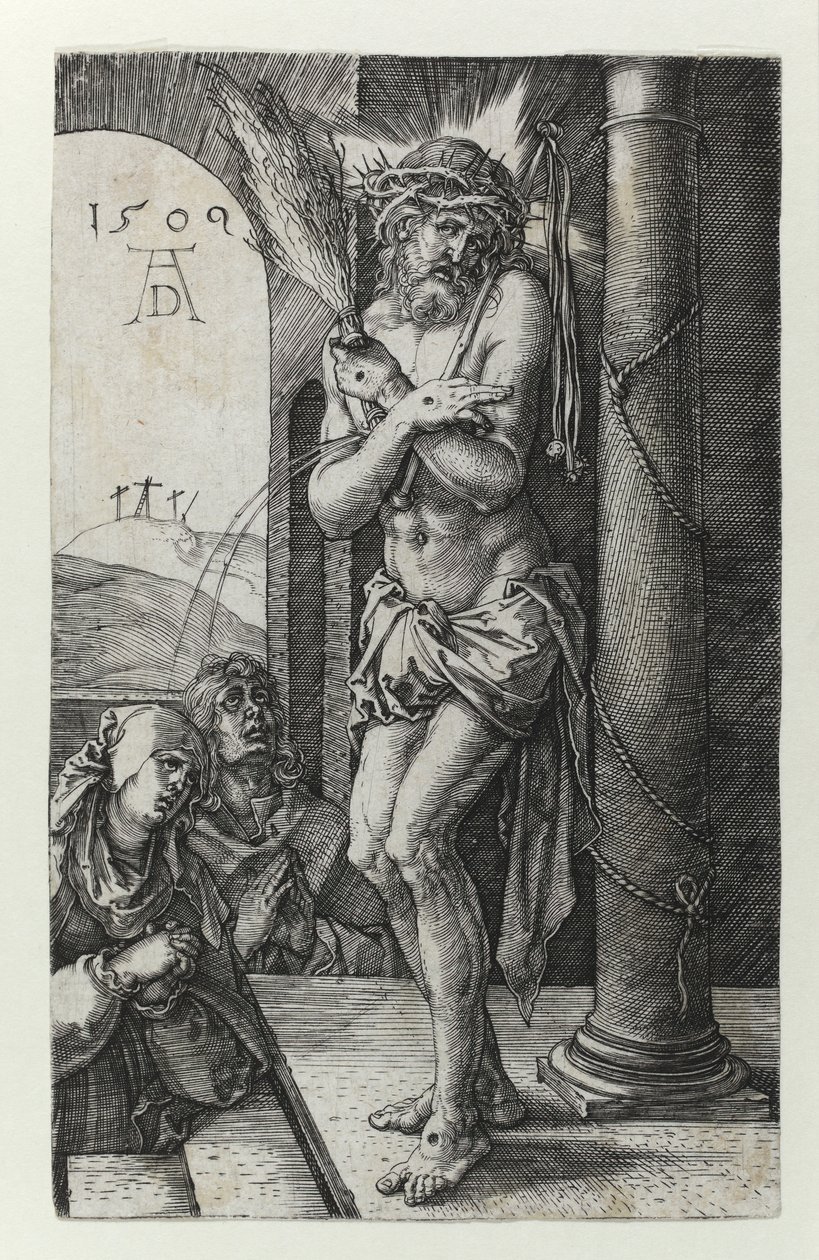 El hombre de los dolores, 1509 de Albrecht Dürer
