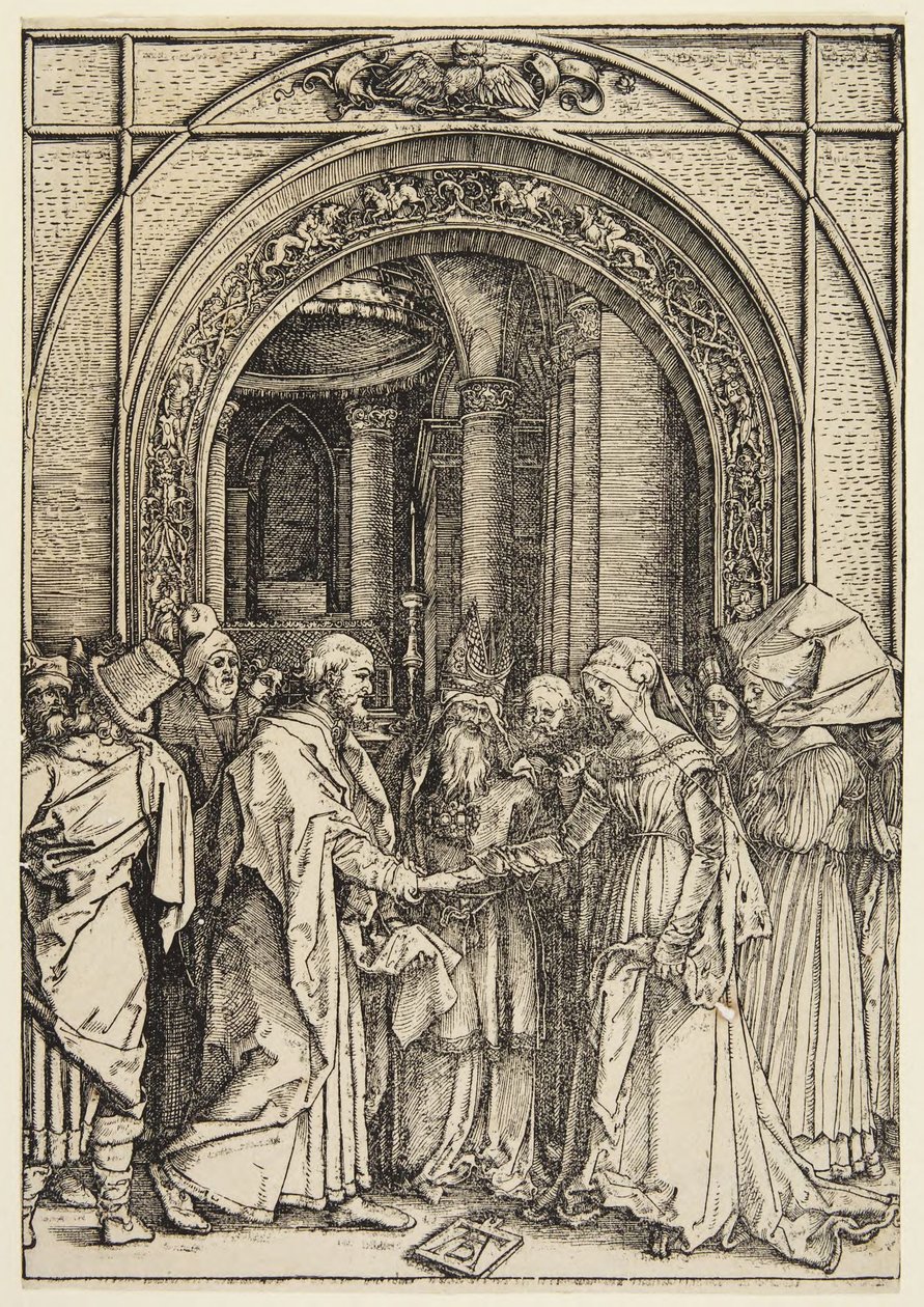 Los desposorios de la Virgen de Albrecht Dürer