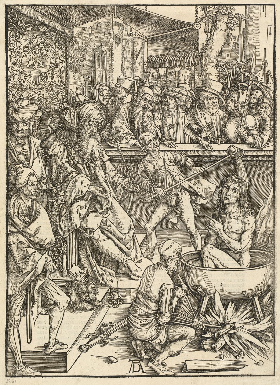 El martirio de San Juan de Albrecht Dürer