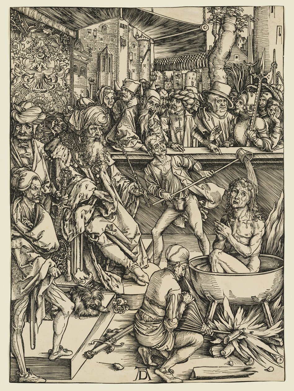 El martirio de San Juan de Albrecht Dürer