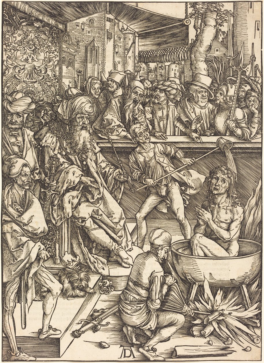 El martirio de San Juan de Albrecht Dürer