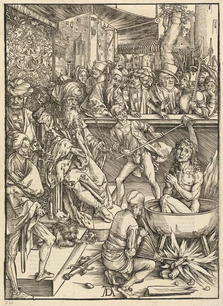 El martirio de San Juan de Albrecht Dürer