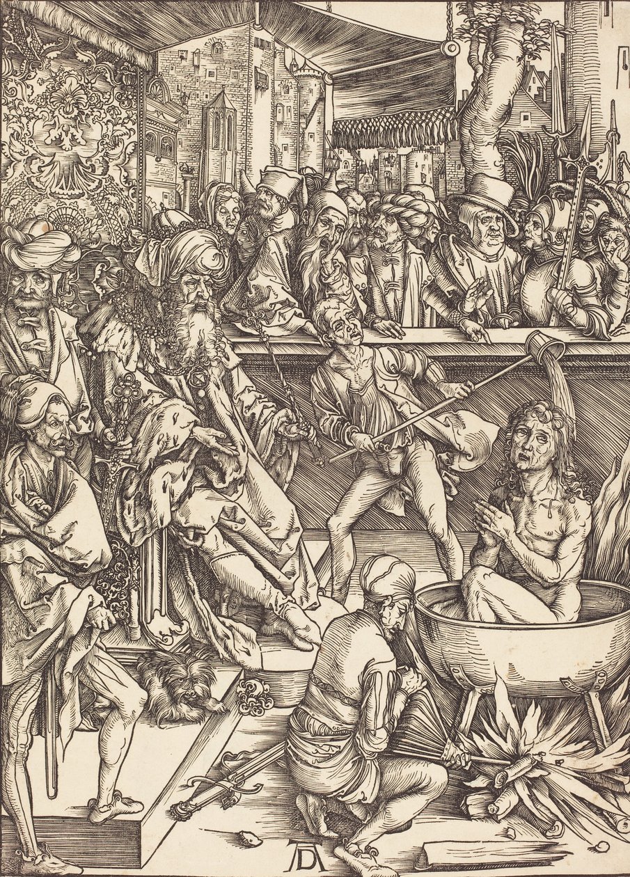 El martirio de San Juan de Albrecht Dürer