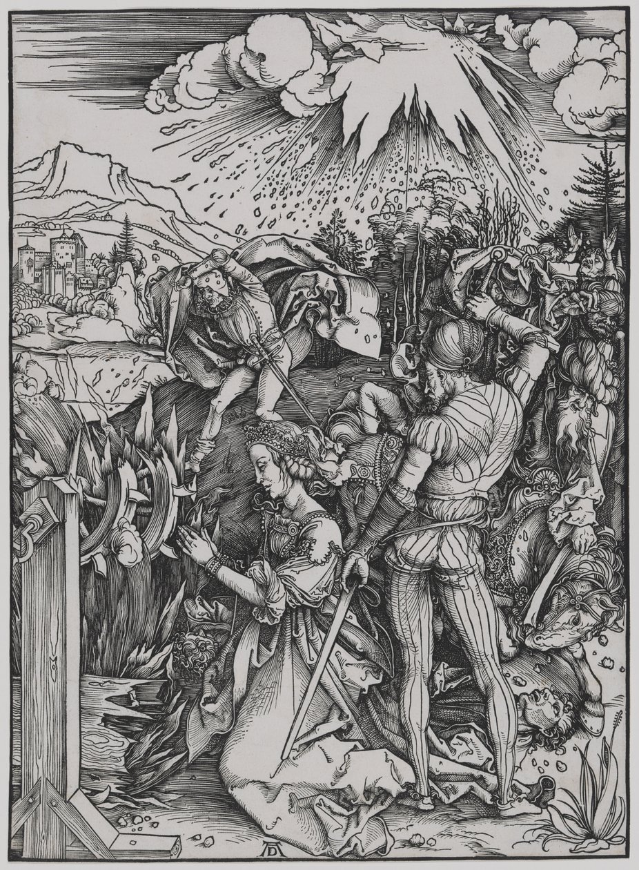 El martirio de Santa Catalina de Albrecht Dürer