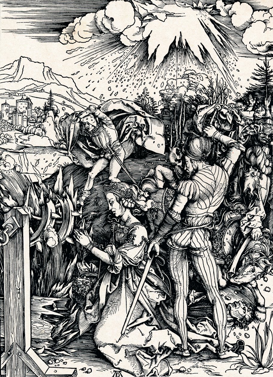 El martirio de Santa Catalina, 1497 1906 de Albrecht Dürer