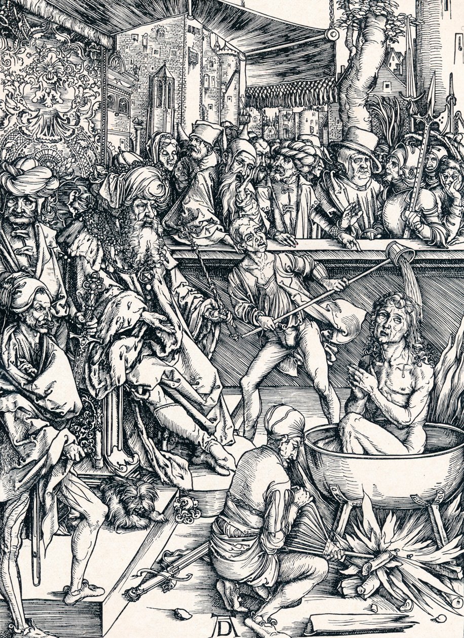 El martirio de San Juan de Albrecht Dürer