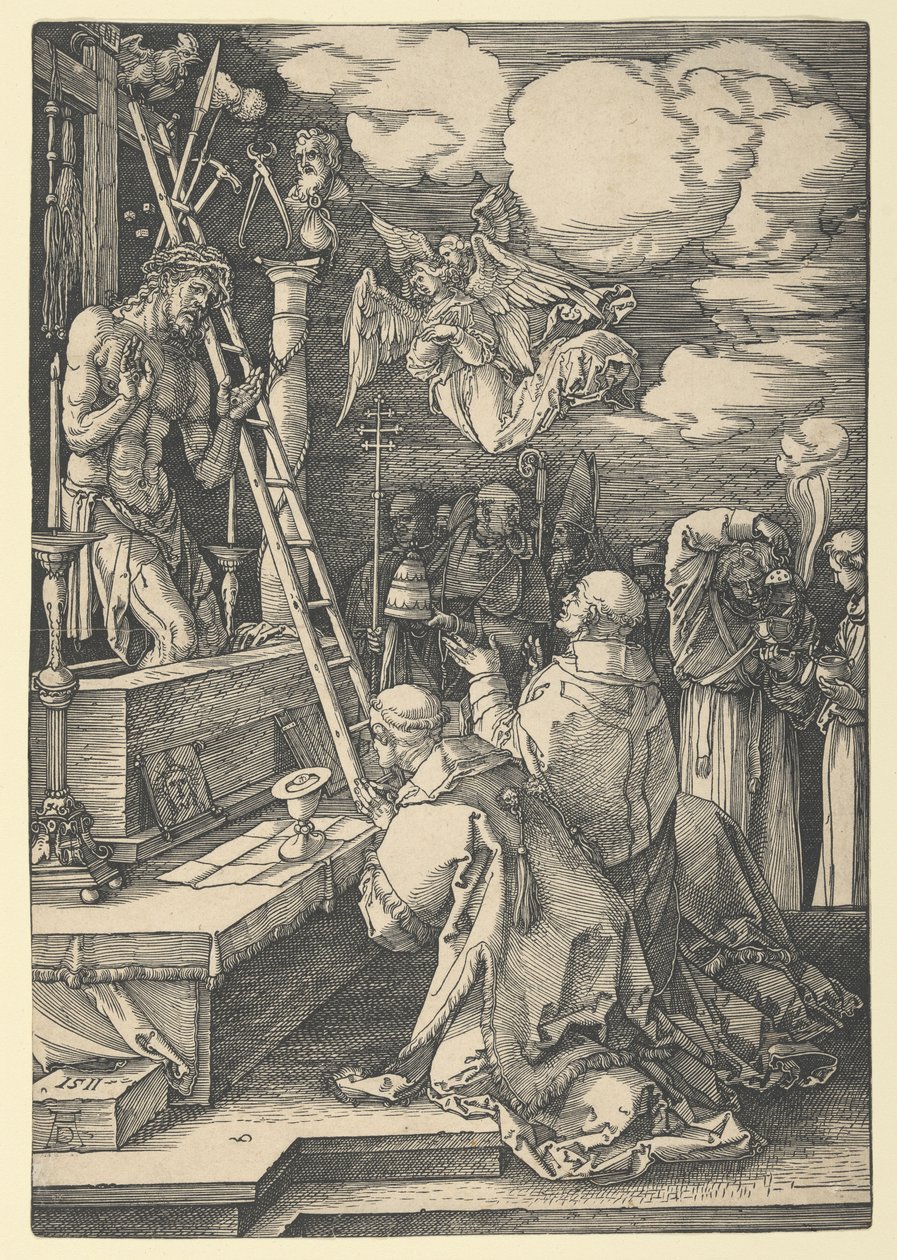 La misa de san Gregorio de Albrecht Dürer