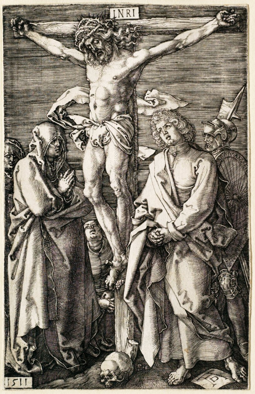 La Pasión: Cristo en la cruz de Albrecht Dürer