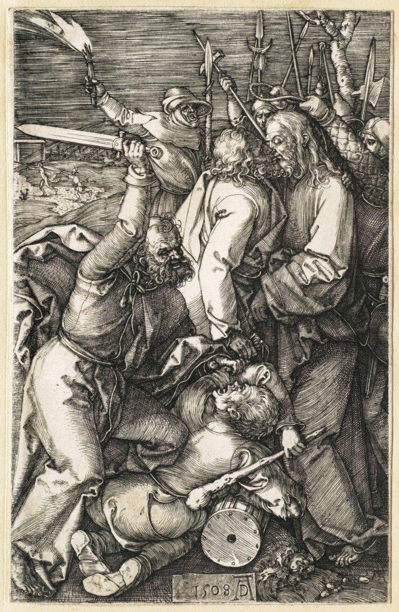 La Pasión: la traición de Cristo de Albrecht Dürer