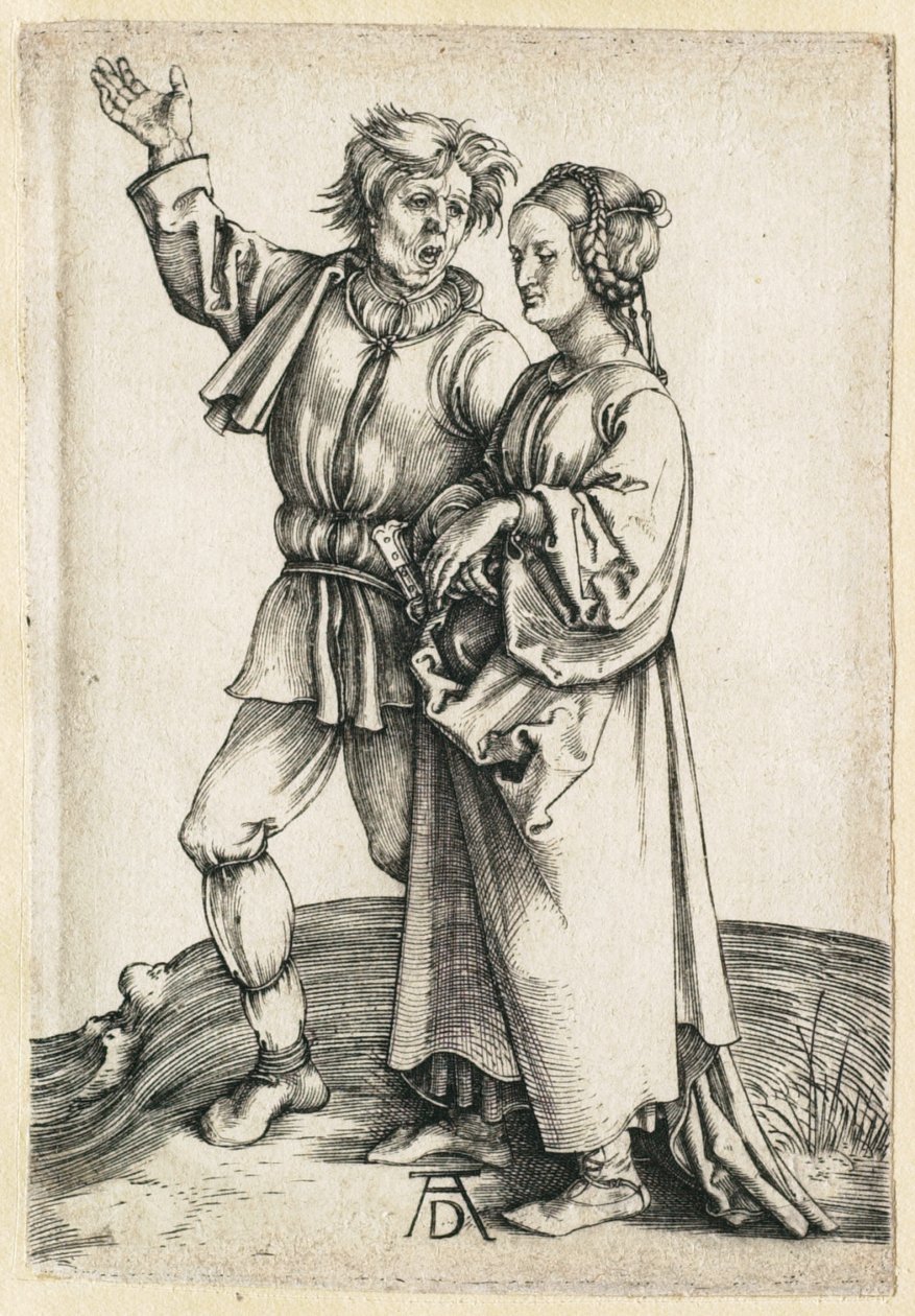 El campesino y su esposa de Albrecht Dürer