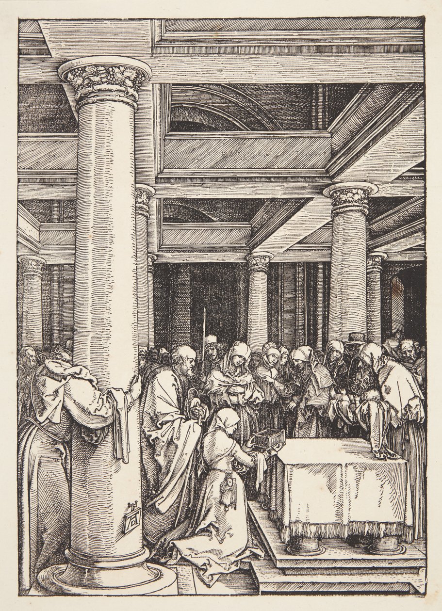 La presentación en el templo de Albrecht Dürer