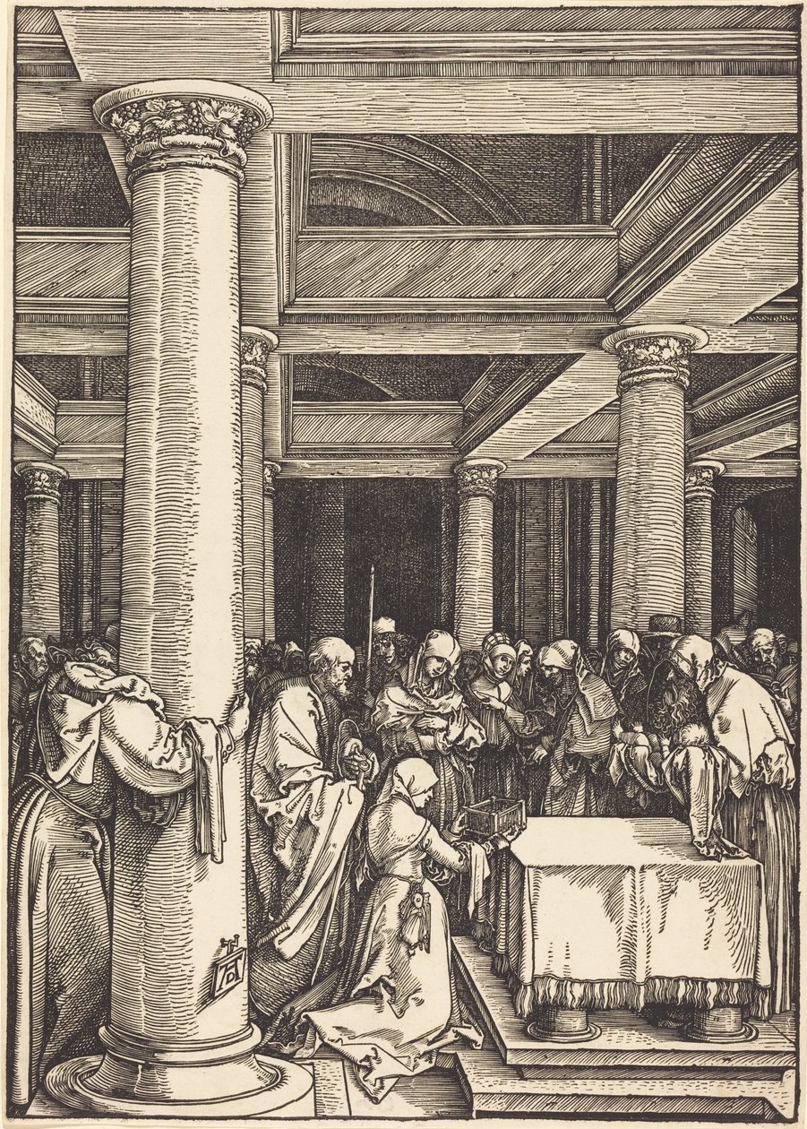 La presentación de Cristo en el Templo de Albrecht Dürer
