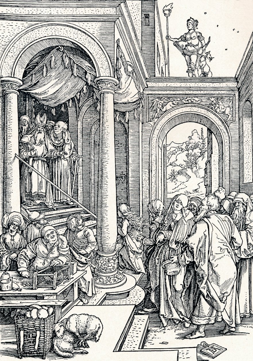 La presentación de la Virgen en el Templo, 1506 1906 de Albrecht Dürer