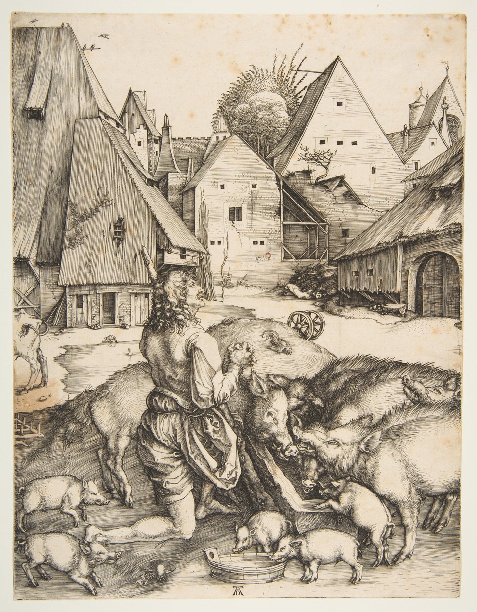 El hijo pródigo de Albrecht Dürer