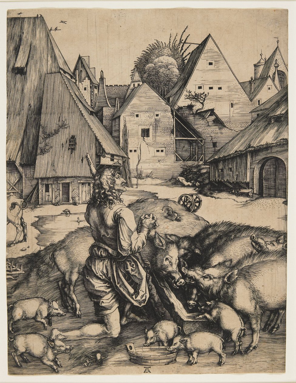 El hijo pródigo de Albrecht Dürer