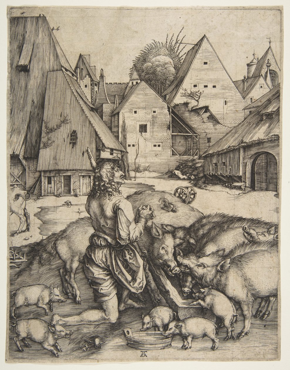 El hijo pródigo de Albrecht Dürer