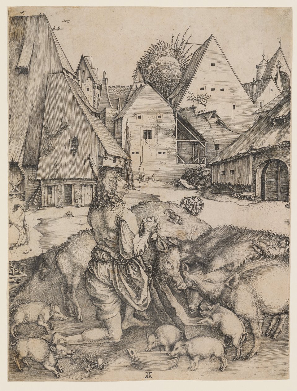 El hijo pródigo de Albrecht Dürer