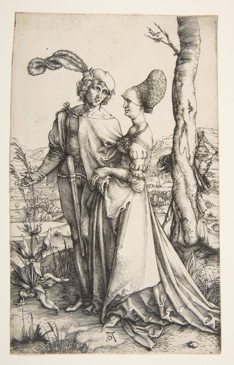 El Paseo, ca. 1498 de Albrecht Dürer