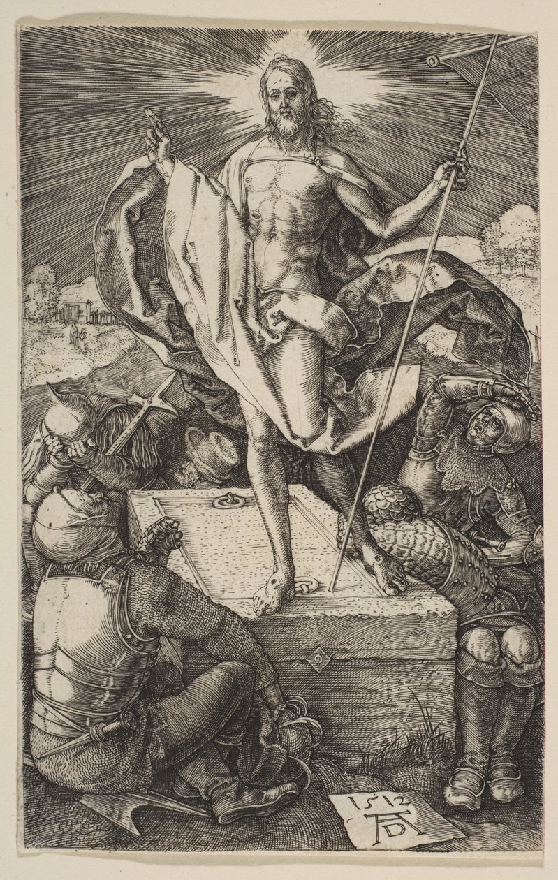 La Resurrección, de «La Pasión» de Albrecht Dürer