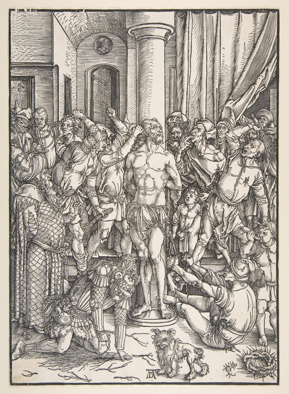 La flagelación de Cristo de Albrecht Dürer