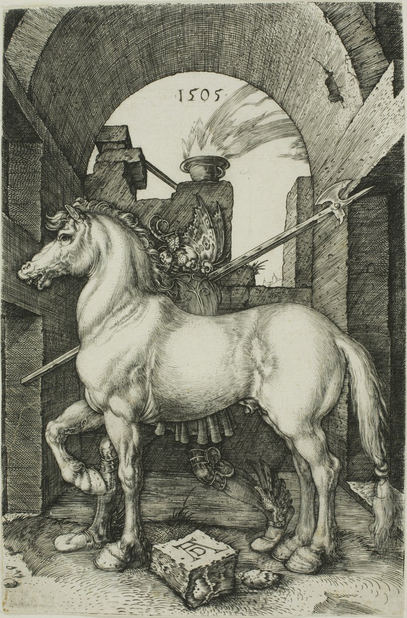 El caballo pequeño de Albrecht Dürer