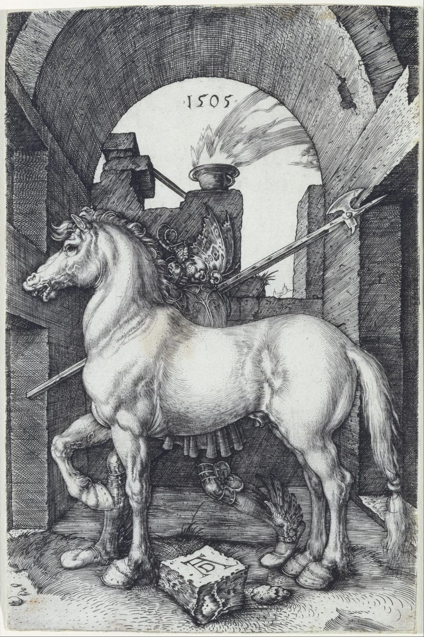 El caballo pequeño de Albrecht Dürer