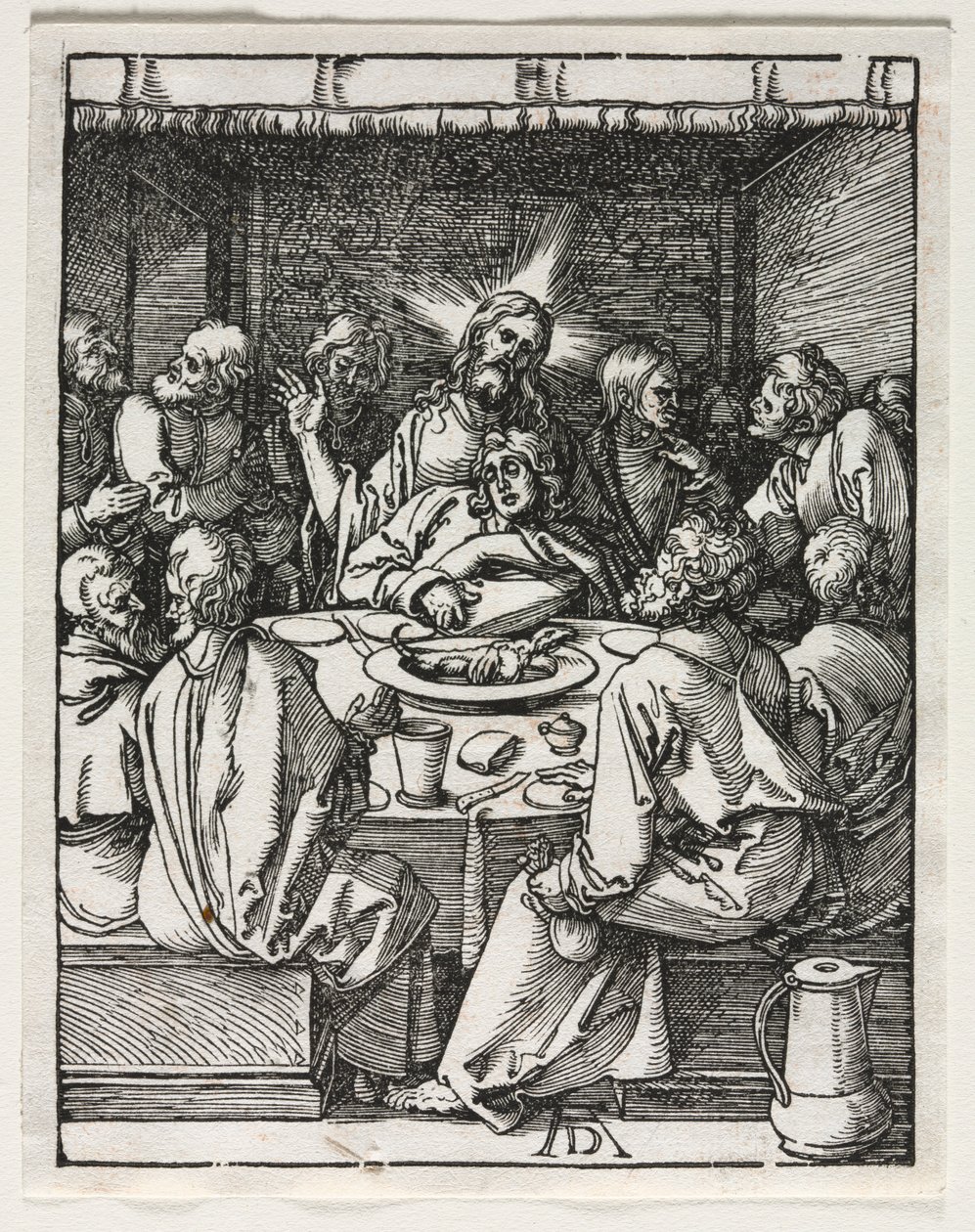La pequeña pasión: La última cena de Albrecht Dürer