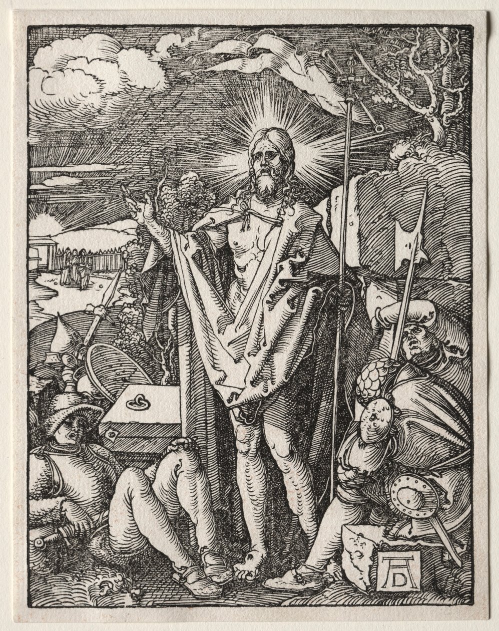 La Pequeña Pasión: La Resurrección, 1509-1511 de Albrecht Dürer