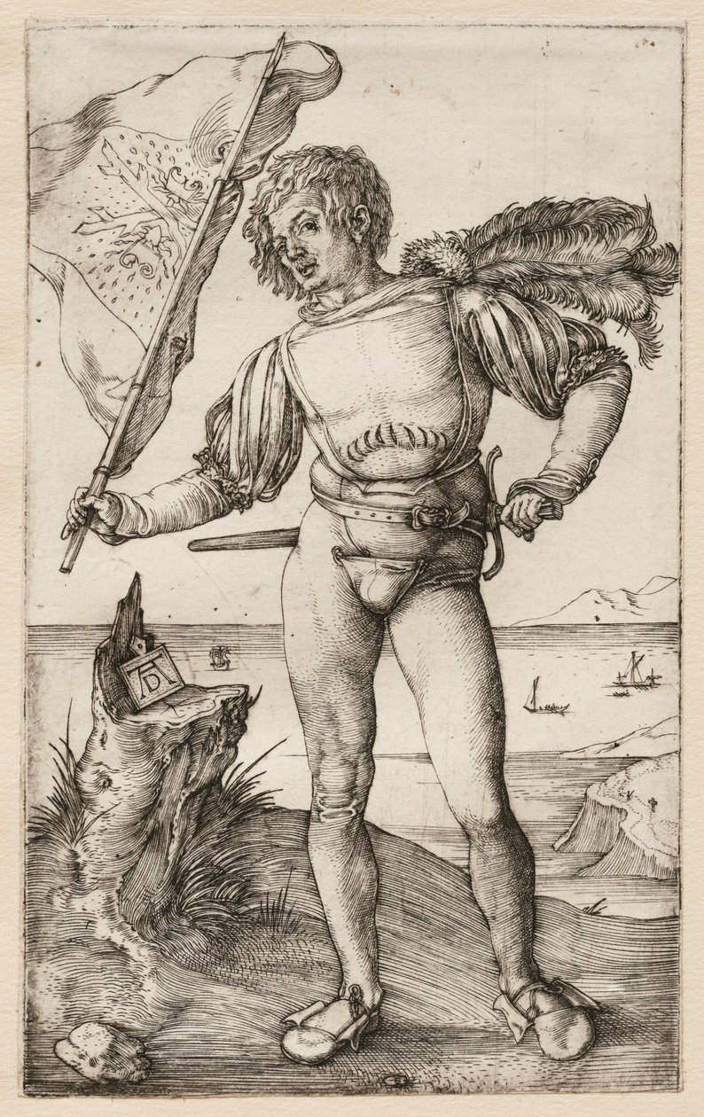 El abanderado de Albrecht Dürer