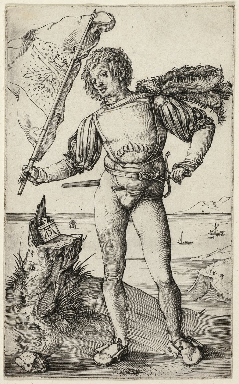 El abanderado de Albrecht Dürer