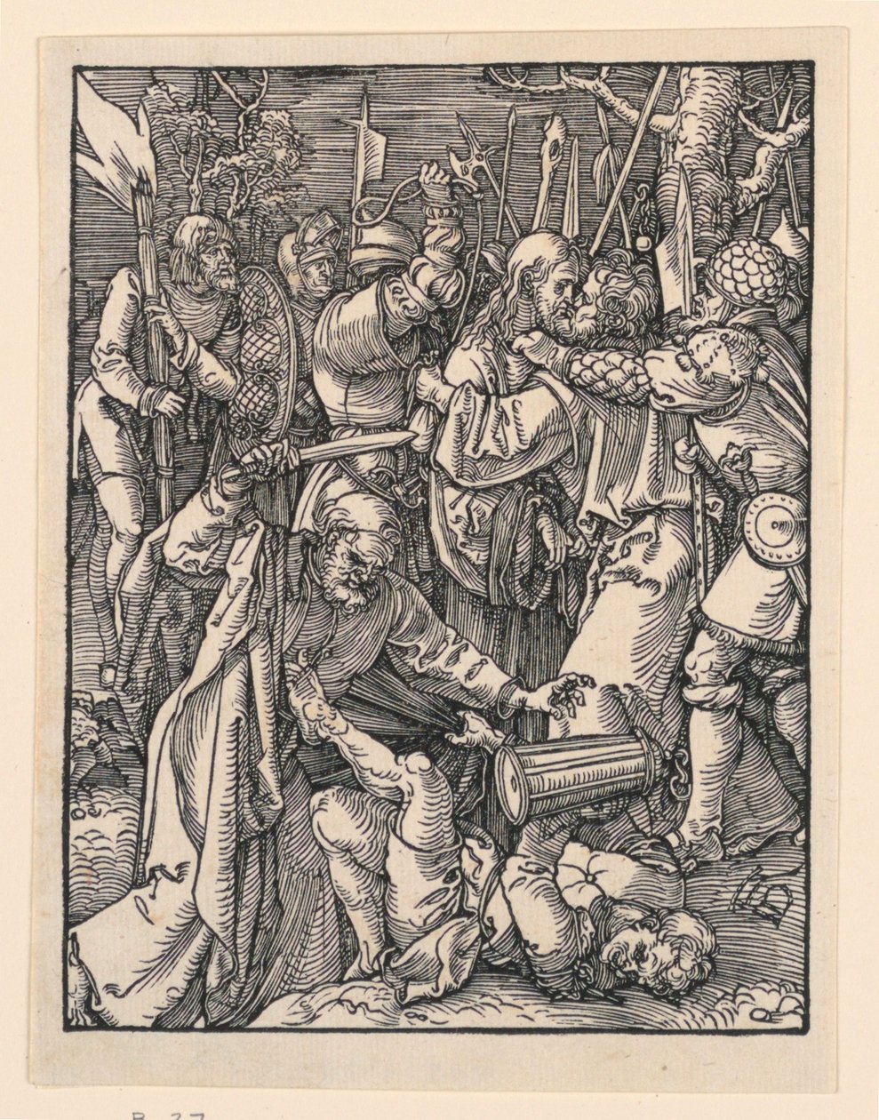 La captura de Cristo, de la serie La pequeña pasión de Albrecht Dürer